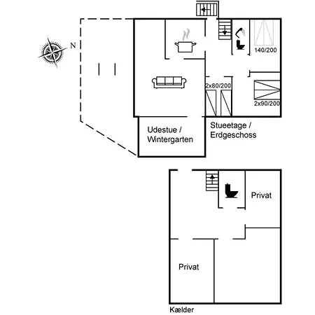 Holiday home Rikulf - 150m From The Sea By Interhome Augustenborg